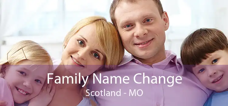 Family Name Change Scotland - MO
