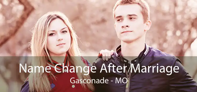 Name Change After Marriage Gasconade - MO