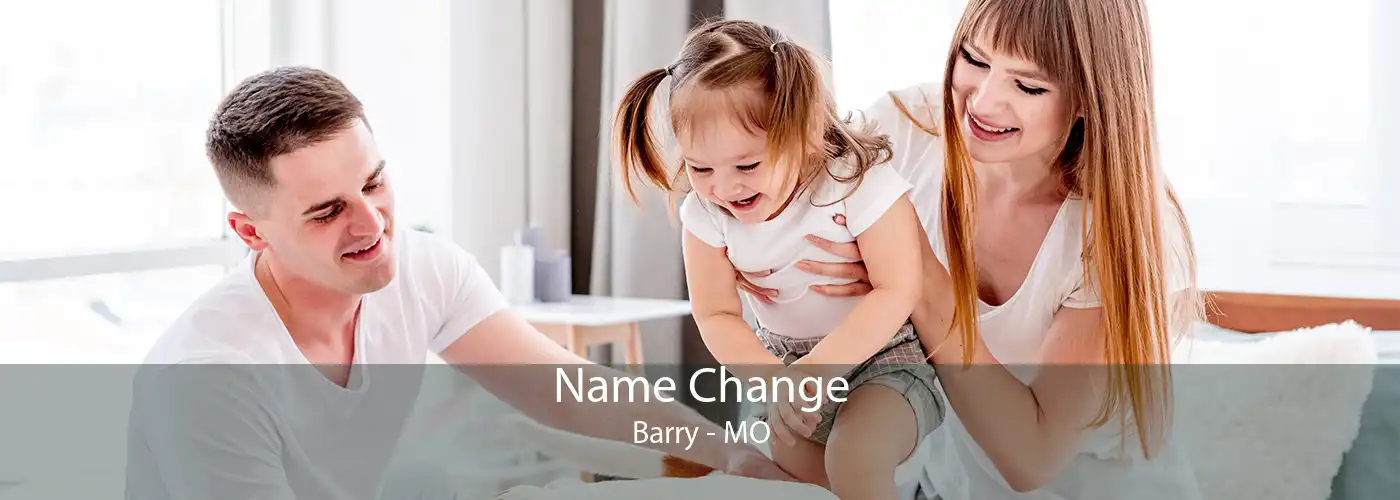 Name Change Barry - MO