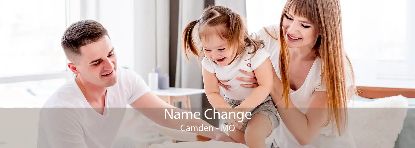 Name Change Camden - MO